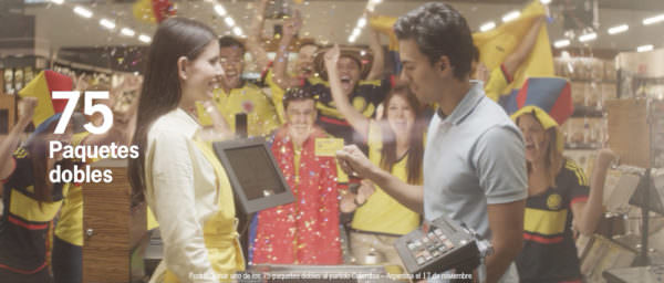 Tarjetas selección Colombia – Bancolombia 2